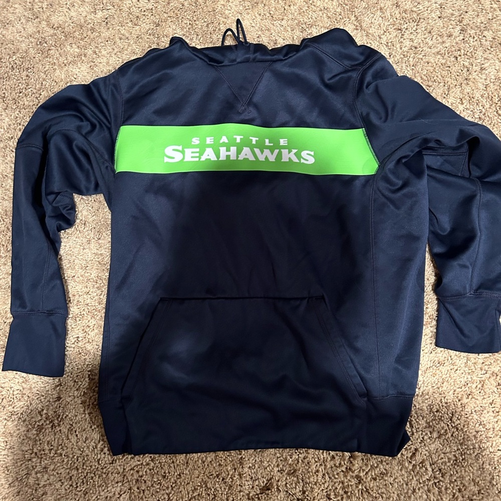 nike men’s small seattle seahawks hoodie